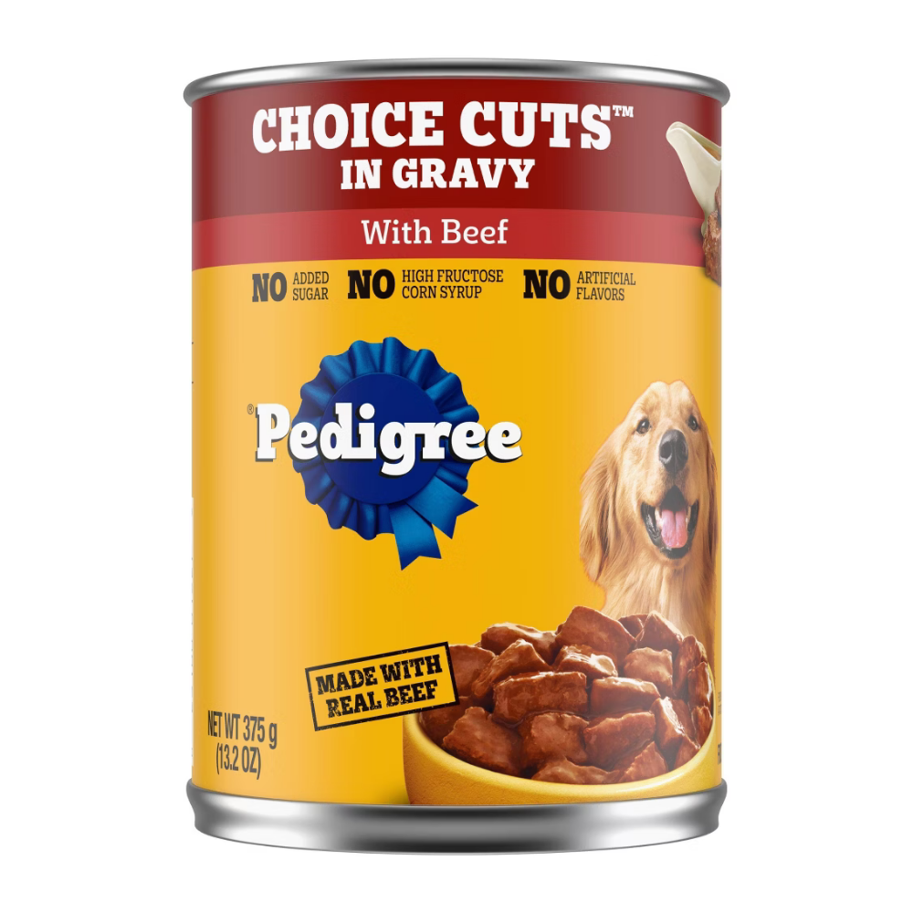 Pedigree Choice Cuts in Gravy with Beef Wet Dog Food (13.2 oz)