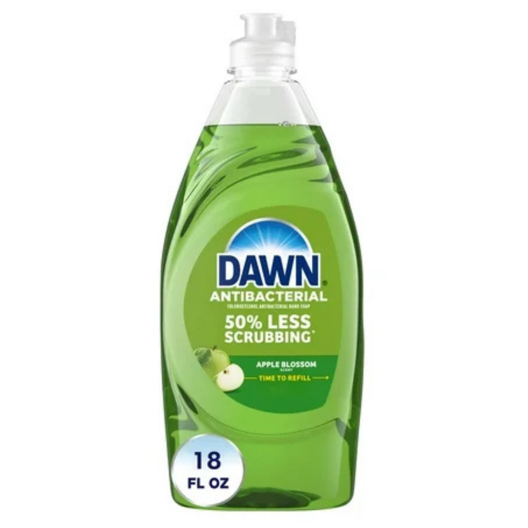 Dawn Ultra Apple Blossom Dishwashing Liquid 18oz jabón platos manzana