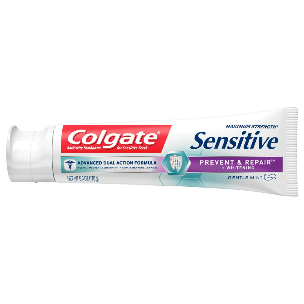 Colgate Sensitive Prevent & Repair Whitening Toothpaste (6 oz)