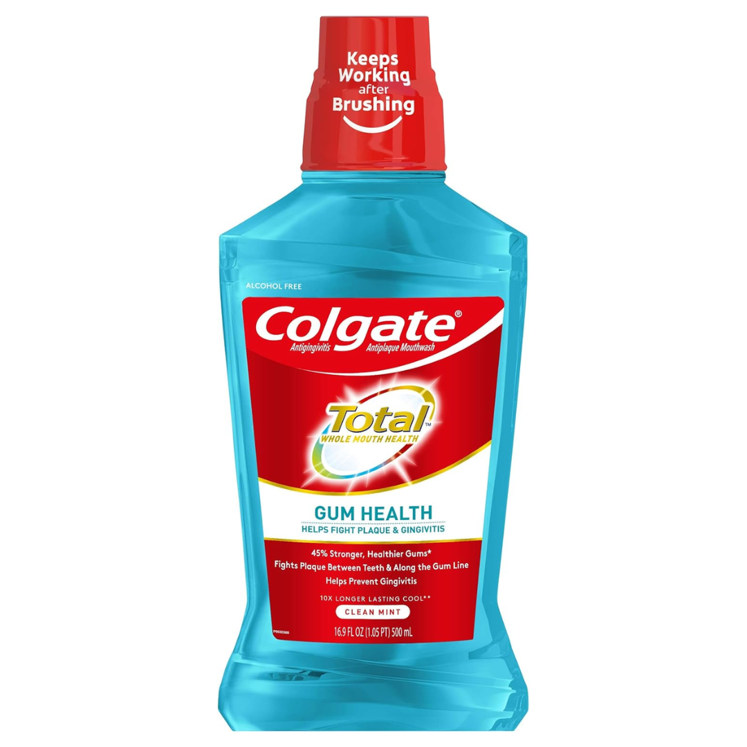 Enjuague bucal COLGATE Total 16.5 oz frescura duradera