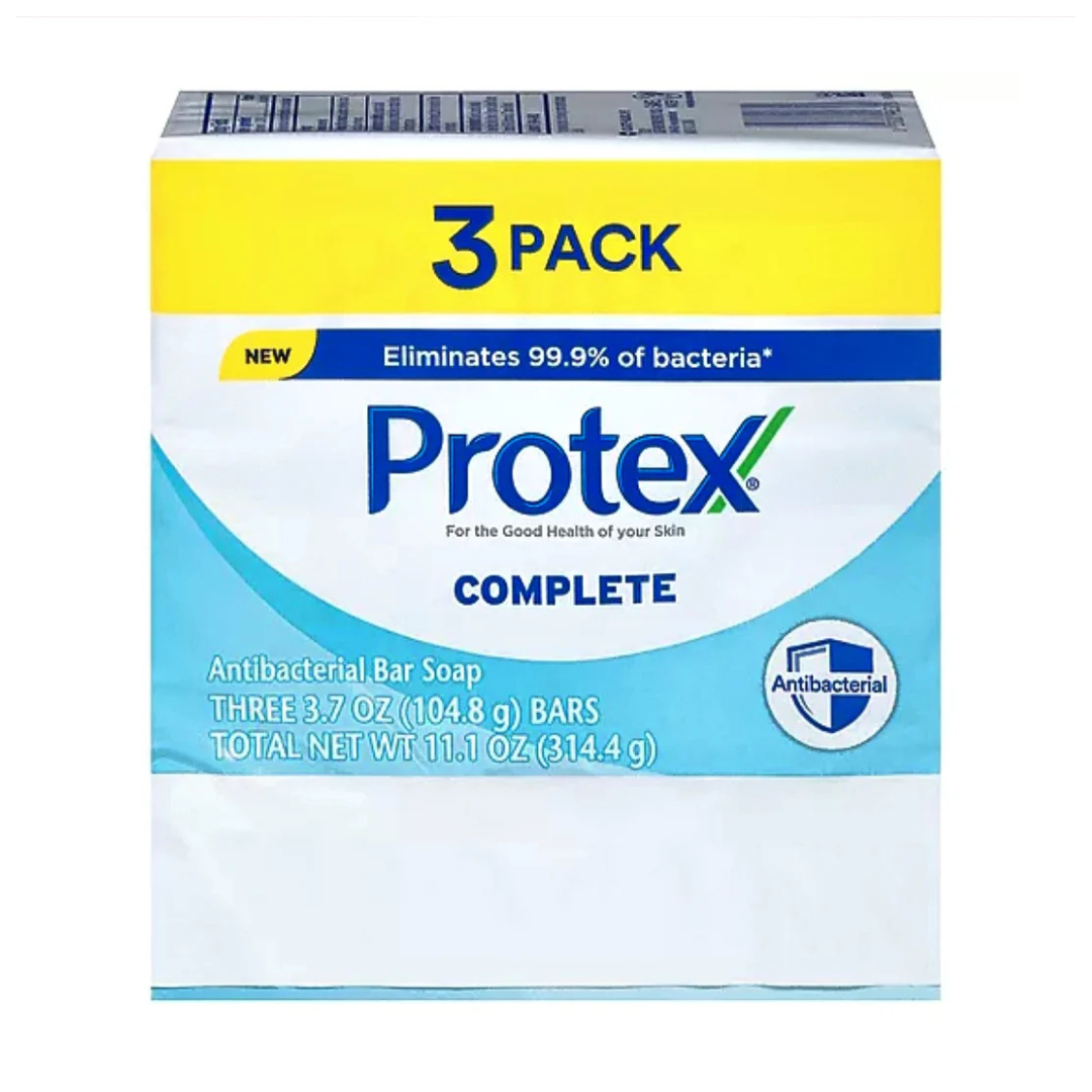 Jabón antibacterial PROTEX Complete 3 pack