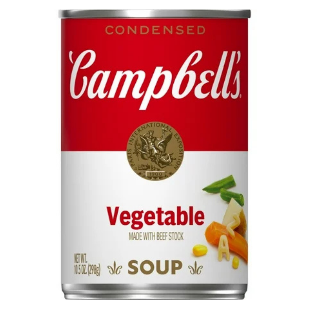 Campbell's Vegetable Condensed Soup 10.5oz sopa vegetales