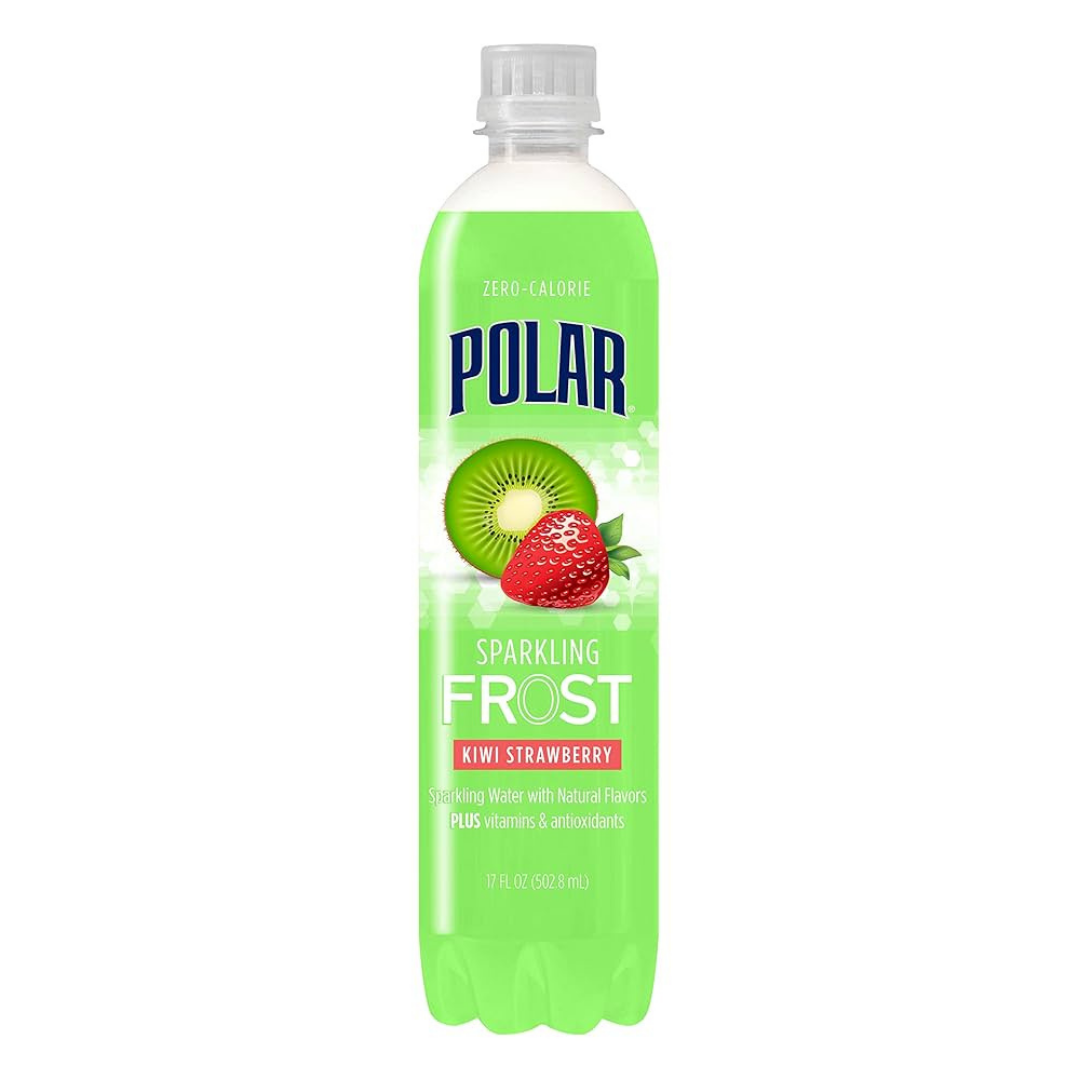 Polar agua chispeante kiwi fresa cero calorías 16oz