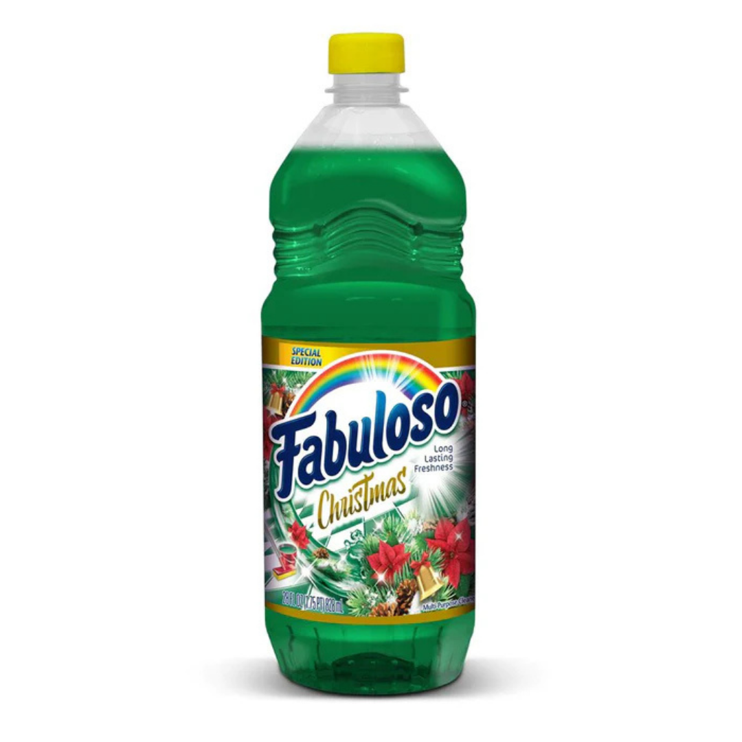 Fabuloso Navidad Green Multi-Purpose Cleaner 28oz aroma navidad