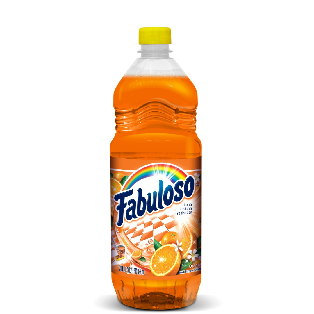 Fabuloso Orange Multi-Purpose Cleaner 28oz aroma naranja