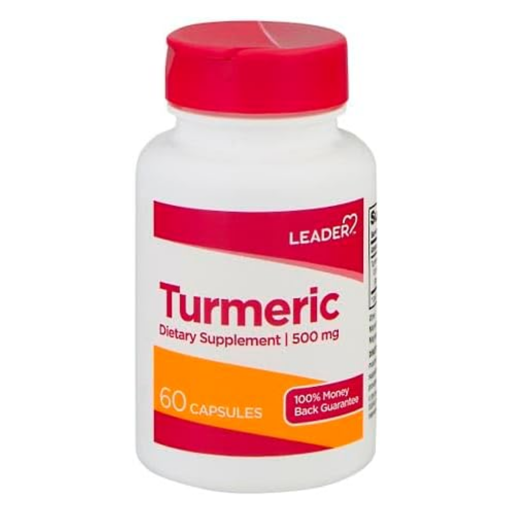 Leader Turmeric Supplement (500mg 60ct)