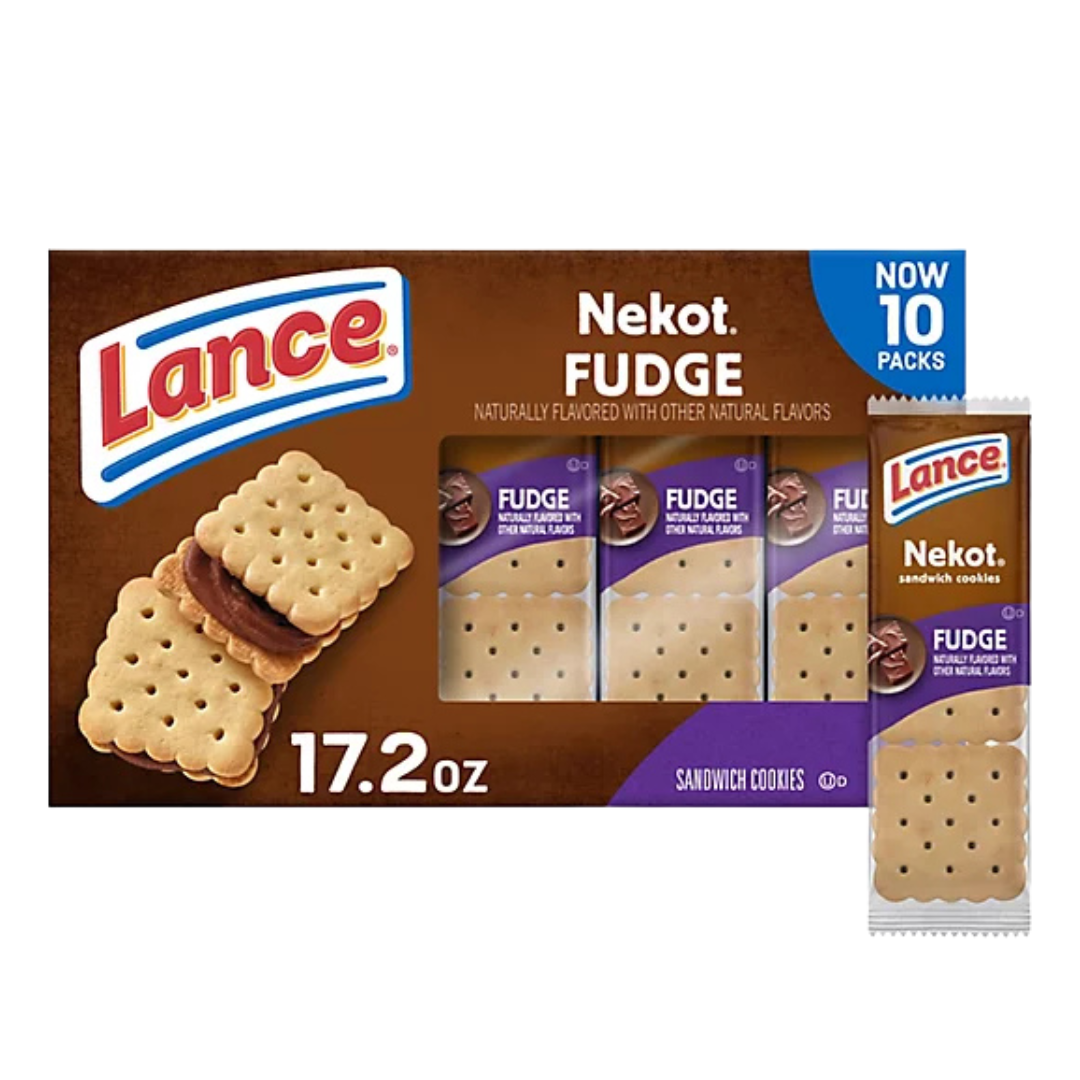 Lance Nekot Fudge Creme galletas rellenas 1.72oz