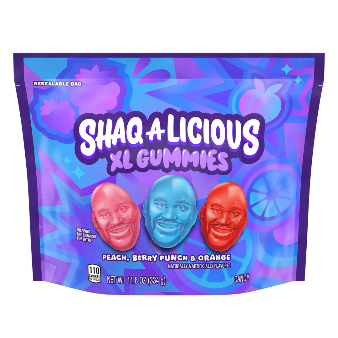 Shaq-A-Licious XL Gummies Candy gomitas XL frutales