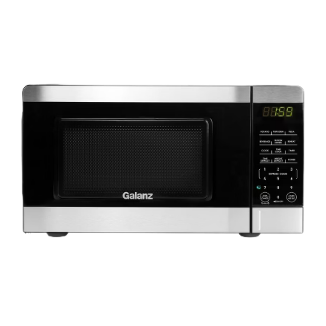 Microondas Galanz de acero inoxidable 0.7 pies cúbicos 700W
