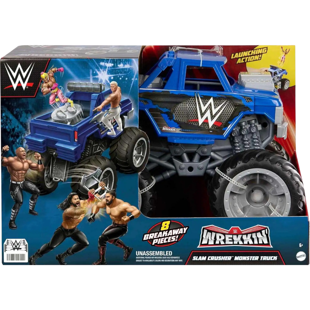 WWE Wrekkin Monster Truck juguete oficial camión de lucha