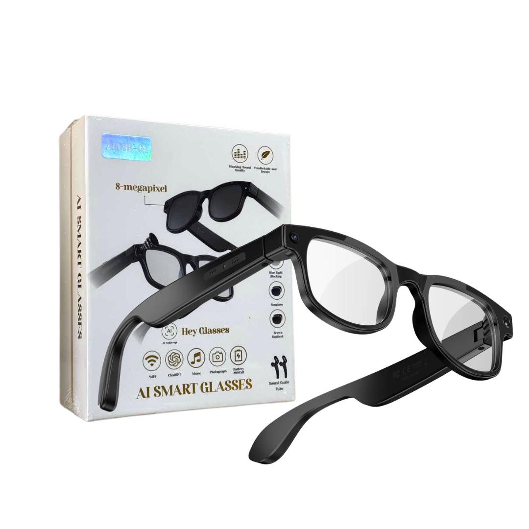 Lentes inteligentes Hey Glasses AI con cámara de 8MP y ChatGPT