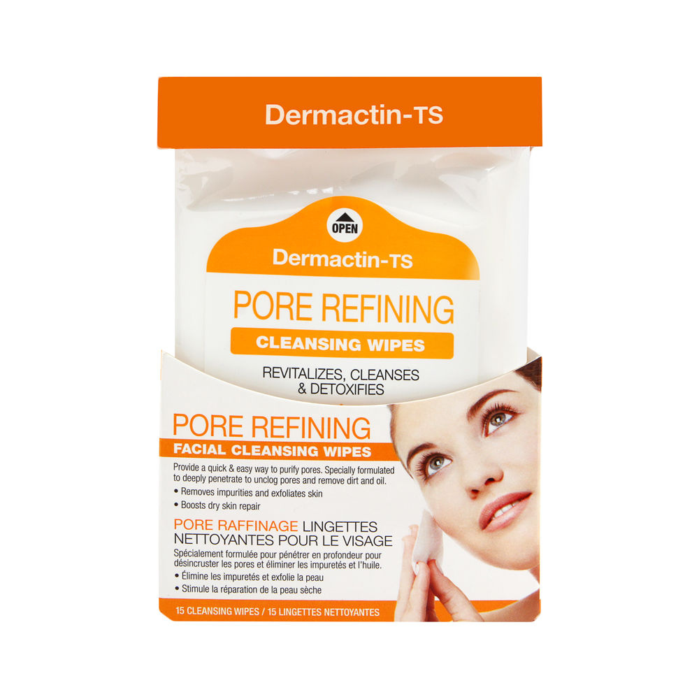 Dermactin-TS Pore Refining Facial Wipes (15 ct)