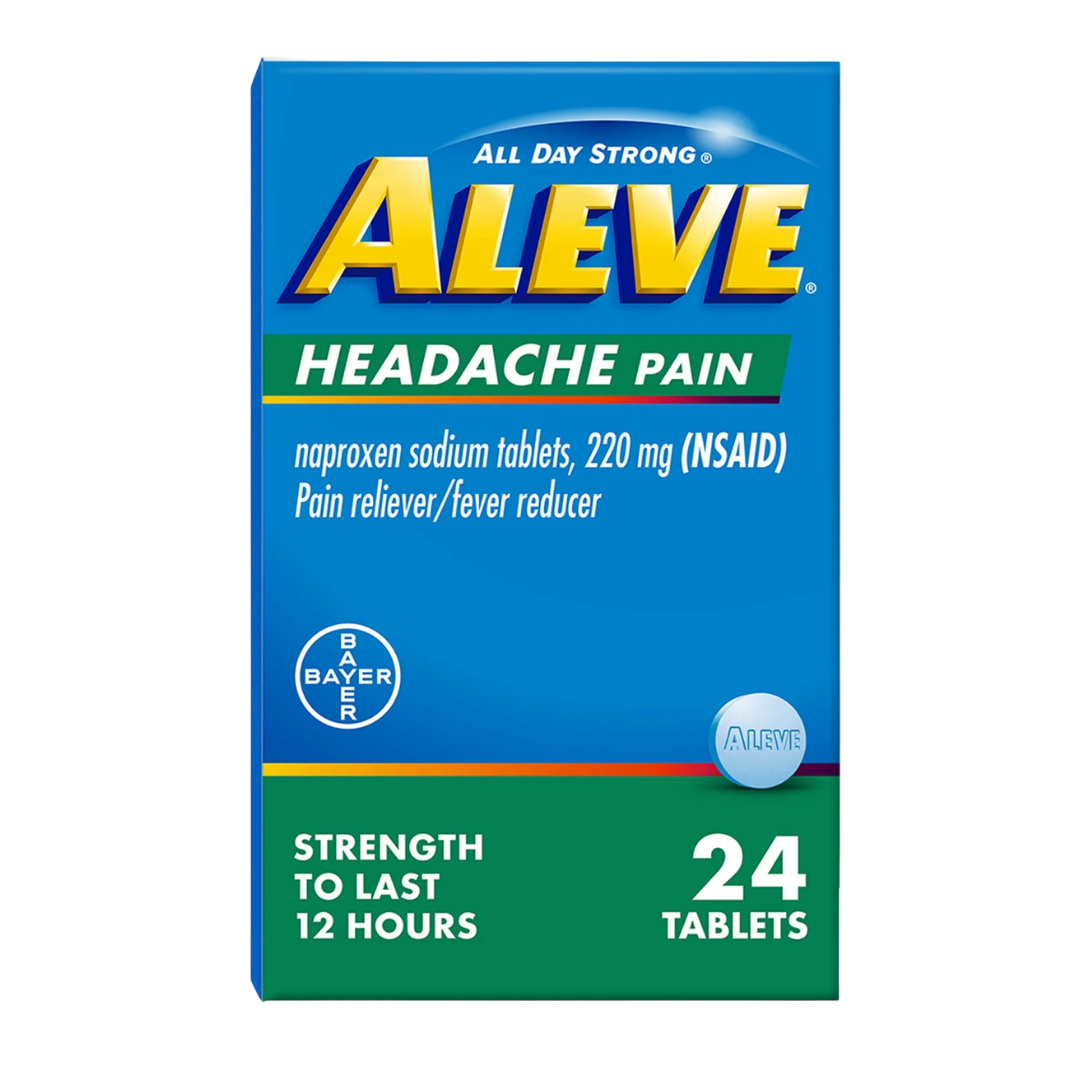 Aleve Headache naproxeno 220mg 24 tabletas