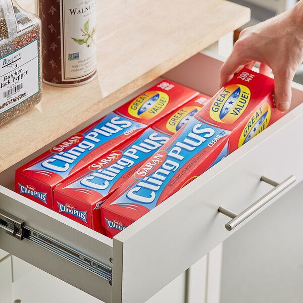 Saran Cling Plus – Envoltura plástica, 200 pies²