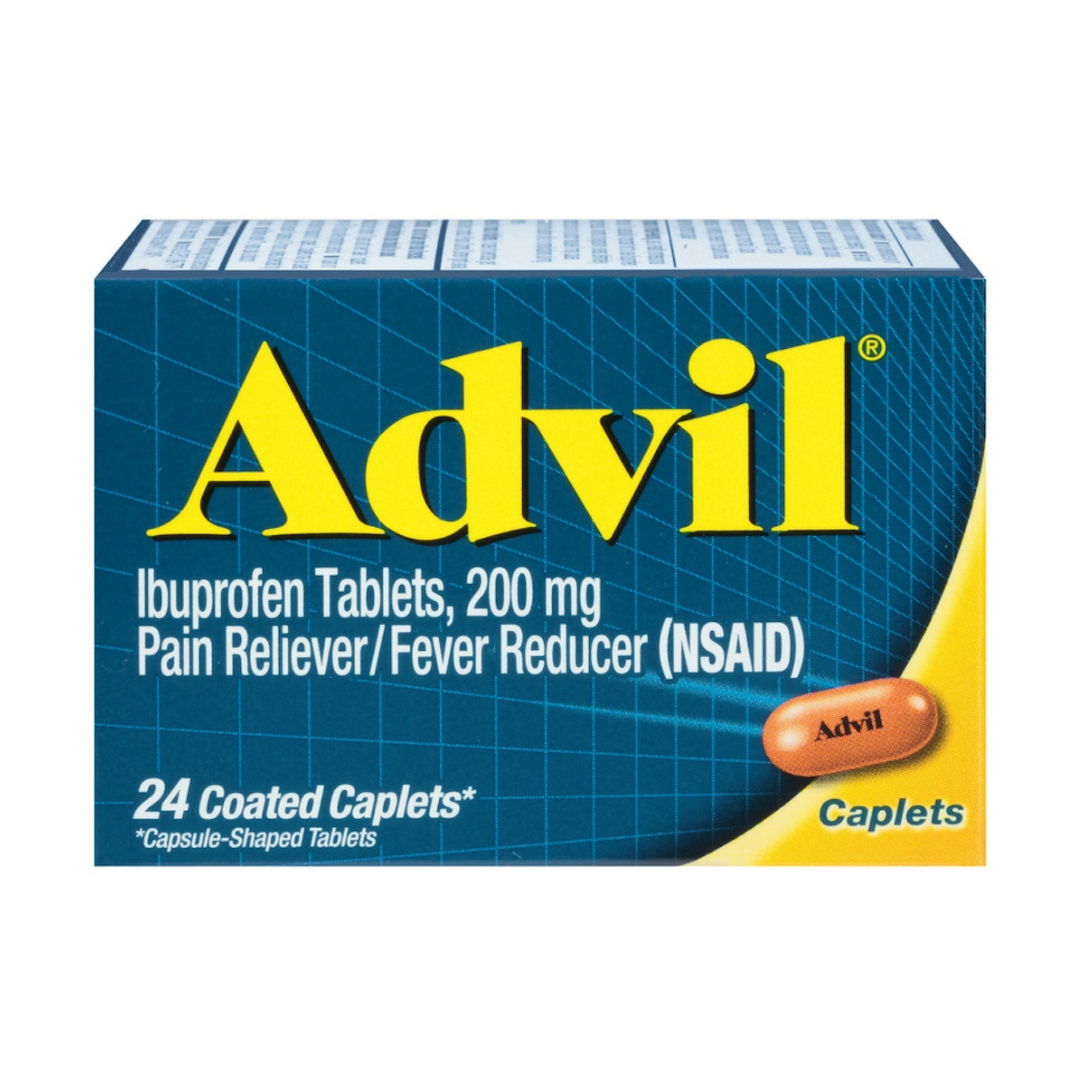 Advil Ibuprofeno 200mg 24 caplets recubiertos para el dolor