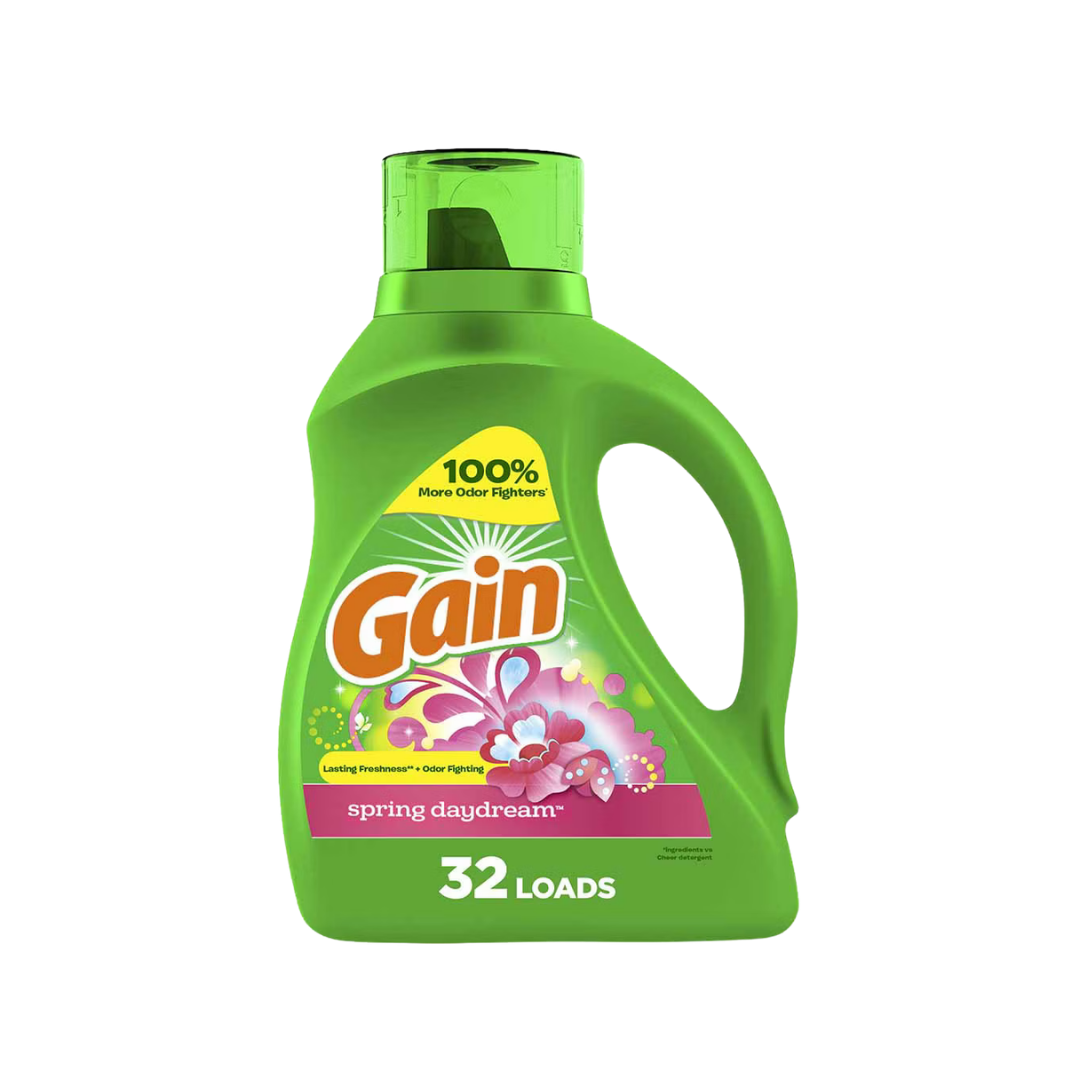 Detergente líquido Gain Spring Daydream 46oz 32 lavadas