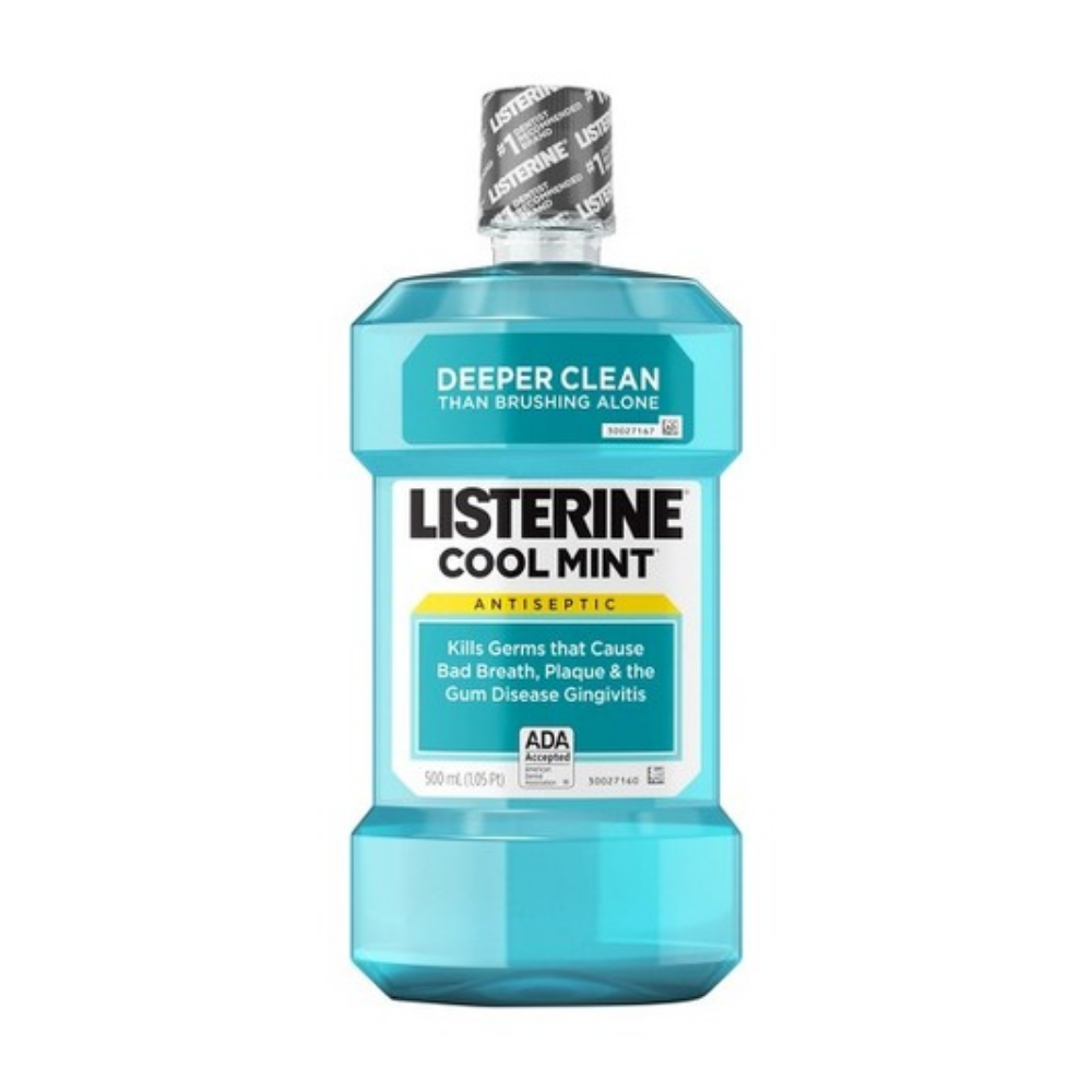 Listerine Cool Mint Deeper Clean Mouth Wash (500 mL)