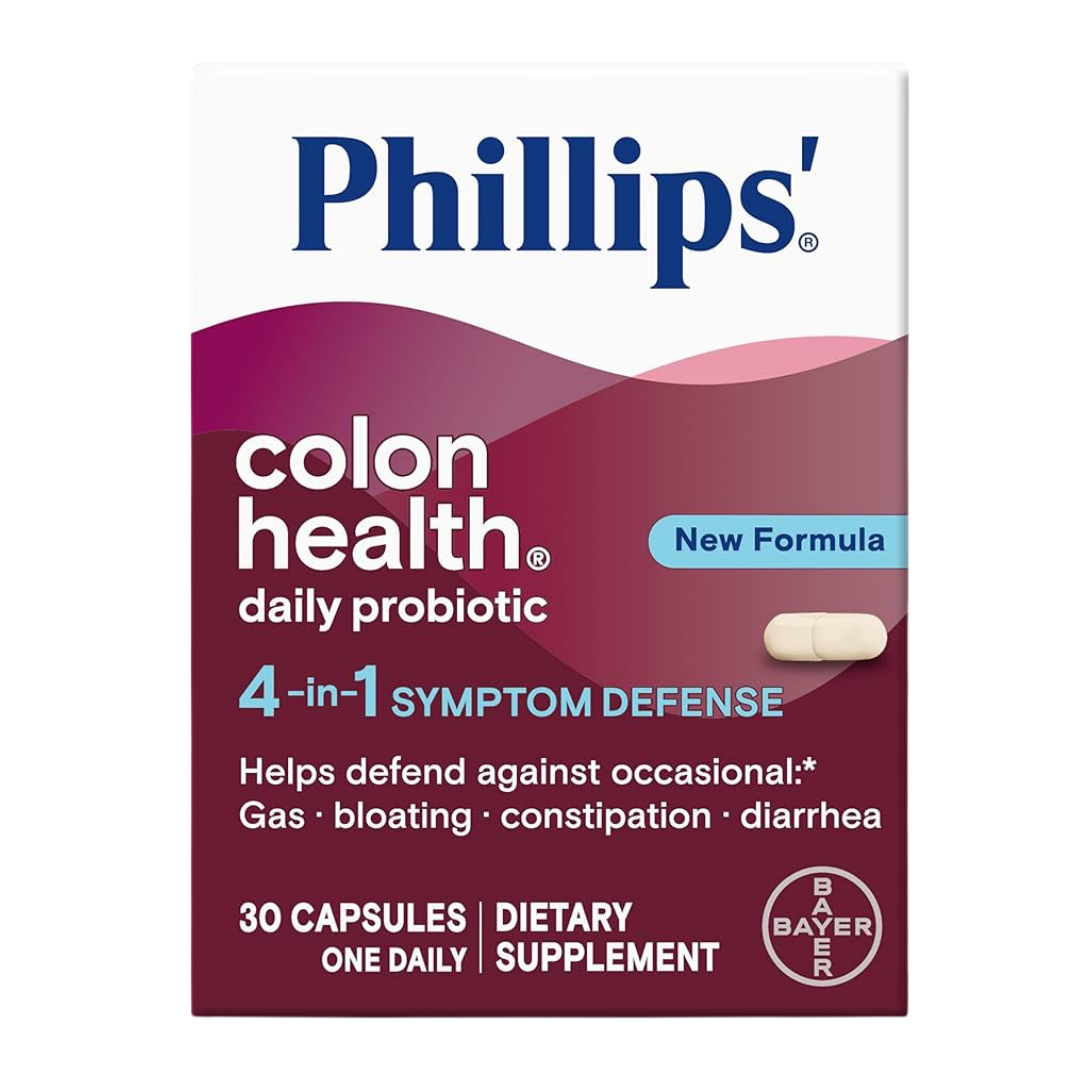 Phillips Colon Health probiótico diario 30 cápsulas