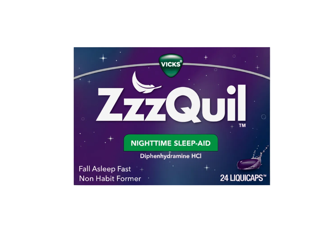 Vicks ZzzQuil Nighttime Sleep Aid 12 Liquicaps pastillas para dormir