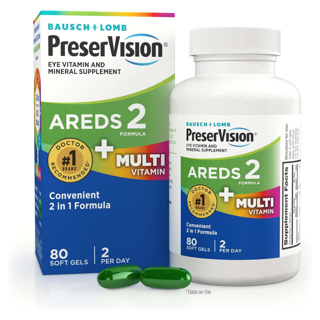 PreserVision AREDS 2 + Multivitamin 80 softgels