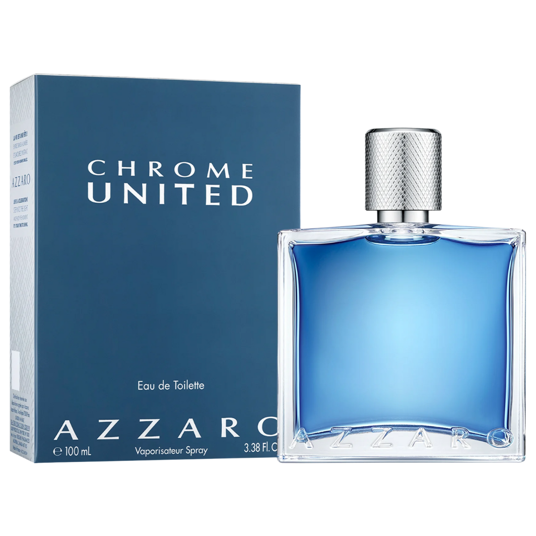 Azzaro Chrome United Eau de Toilette hombre 3.4oz
