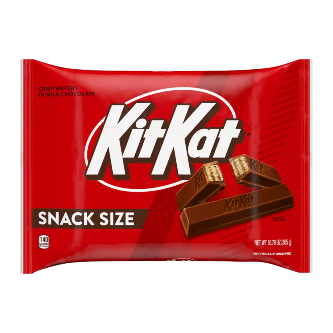 Kit Kat Snack Size Bag barras de chocolate crujiente
