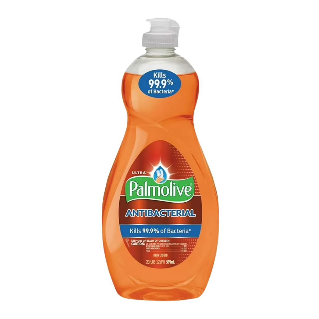 Jabón líquido para platos Palmolive Ultra Antibacterial Naranja 20oz.
