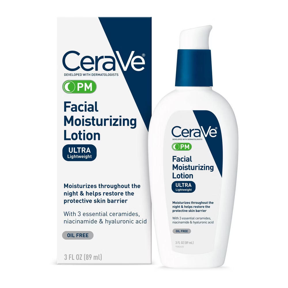 CeraVe PM Facial Moisturizing Lotion (3 oz)