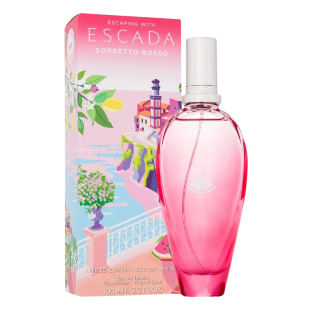 Escada Sorbetto Rosso Eau de Toilette Women 3.3oz