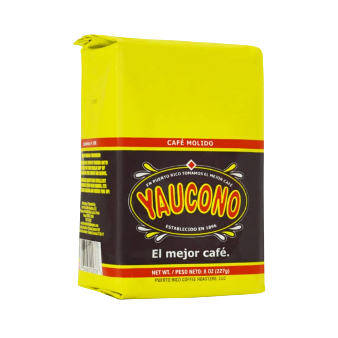 Yaucono Ground Coffee 8oz café molido puertorriqueño