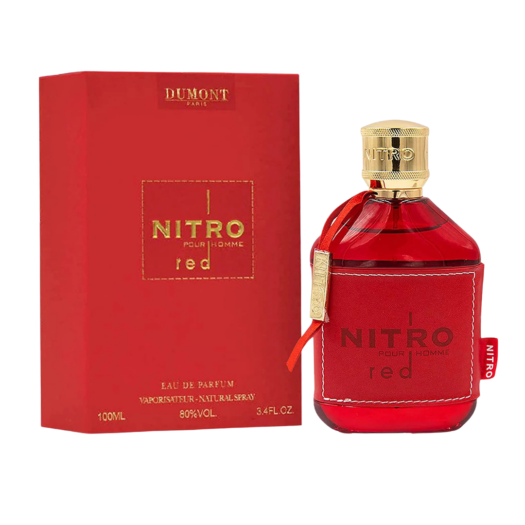 Dumont Nitro Red EDP Men 3.4oz fragancia intensa