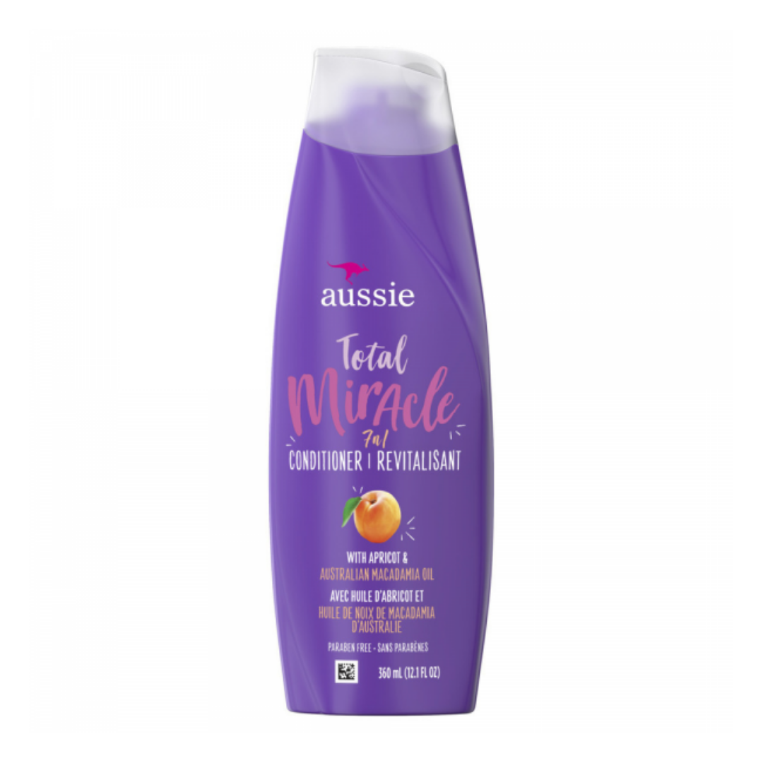Acondicionador Aussie Total Miracle 7n1 con aceite de macadamia 12.1oz