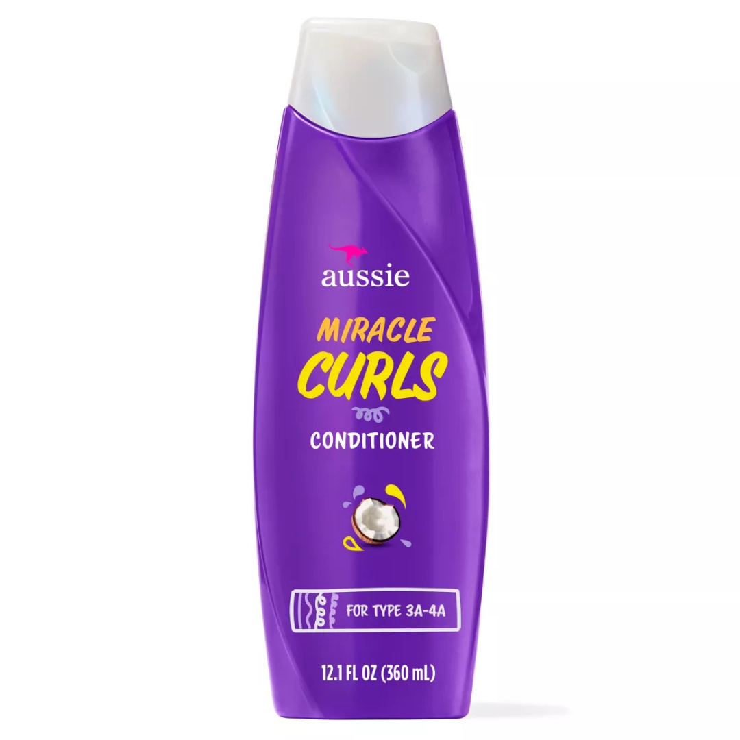 Aussie acondicionador Miracle Curls para rizos definidos