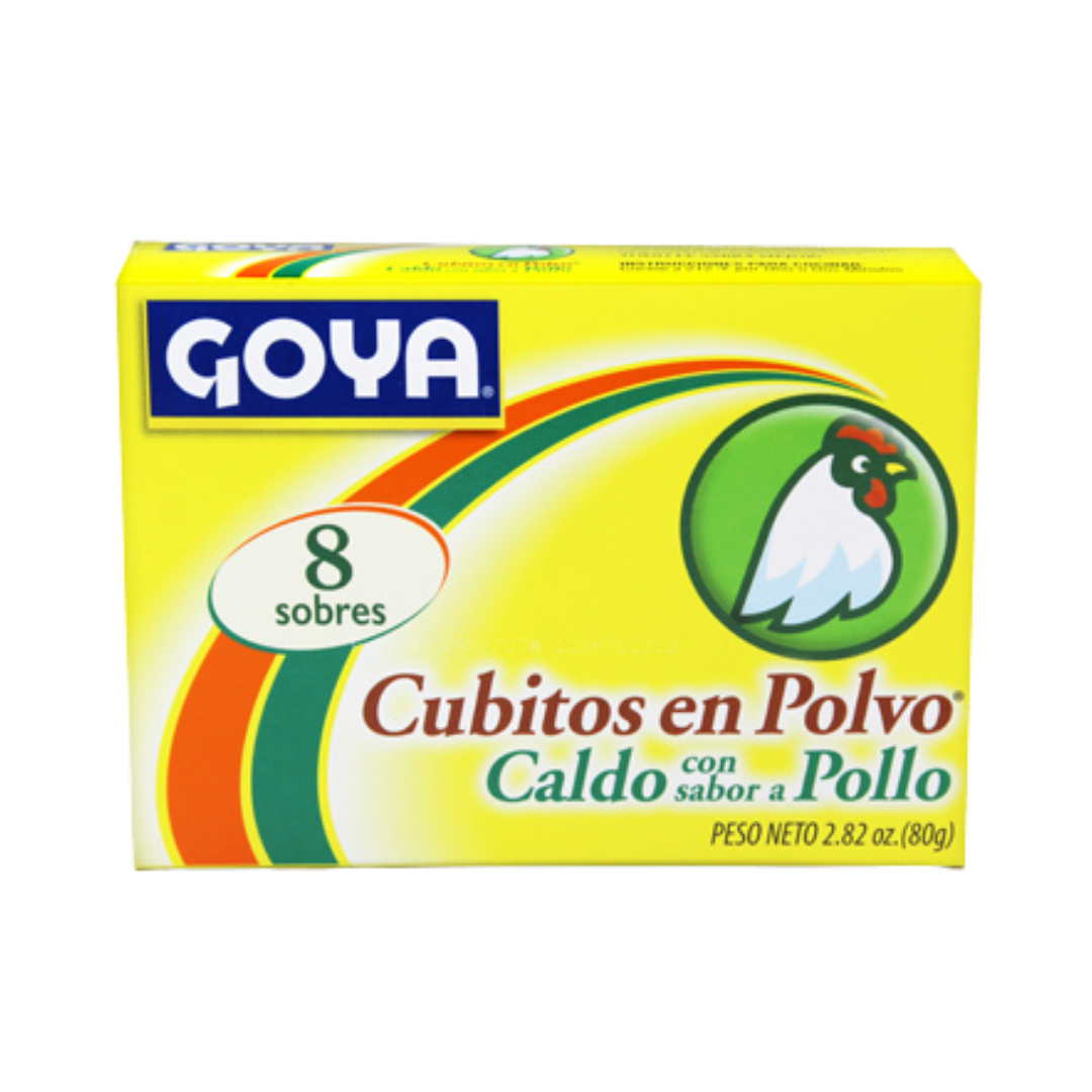 Caja de sobres de caldo de pollo Knorr granulado 8 unidades