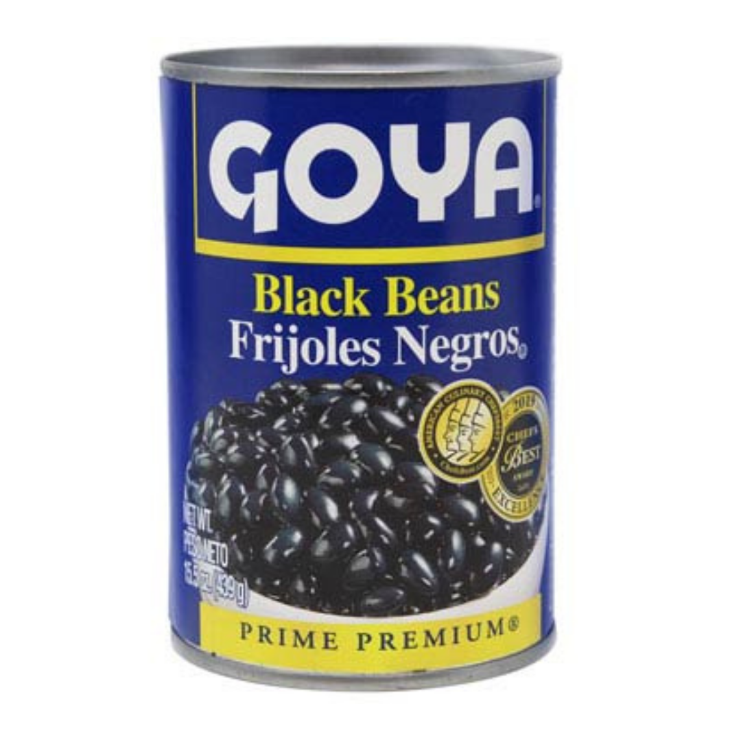 Goya black beans habichuelas negras en lata