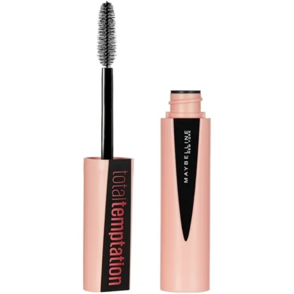 Maybelline Total Temptation Washable Mascara (Blackest Black, 0.27 fl oz)
