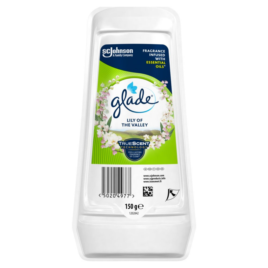 Glade Solid Air Freshener Lily of the Valley 150g ambientador lirio