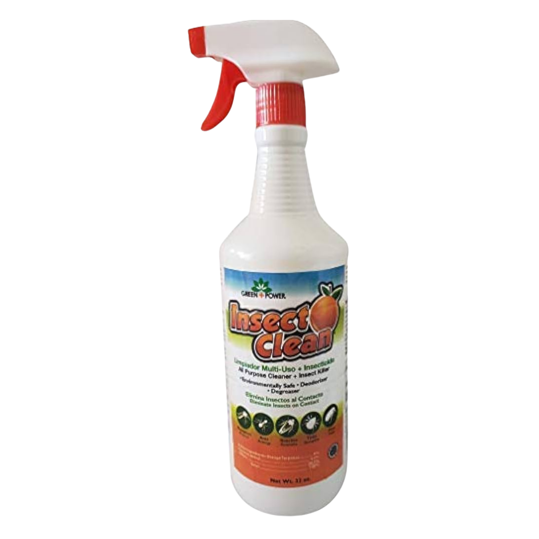 Green Power Insect Clean limpiador multiuso e insecticida 32oz