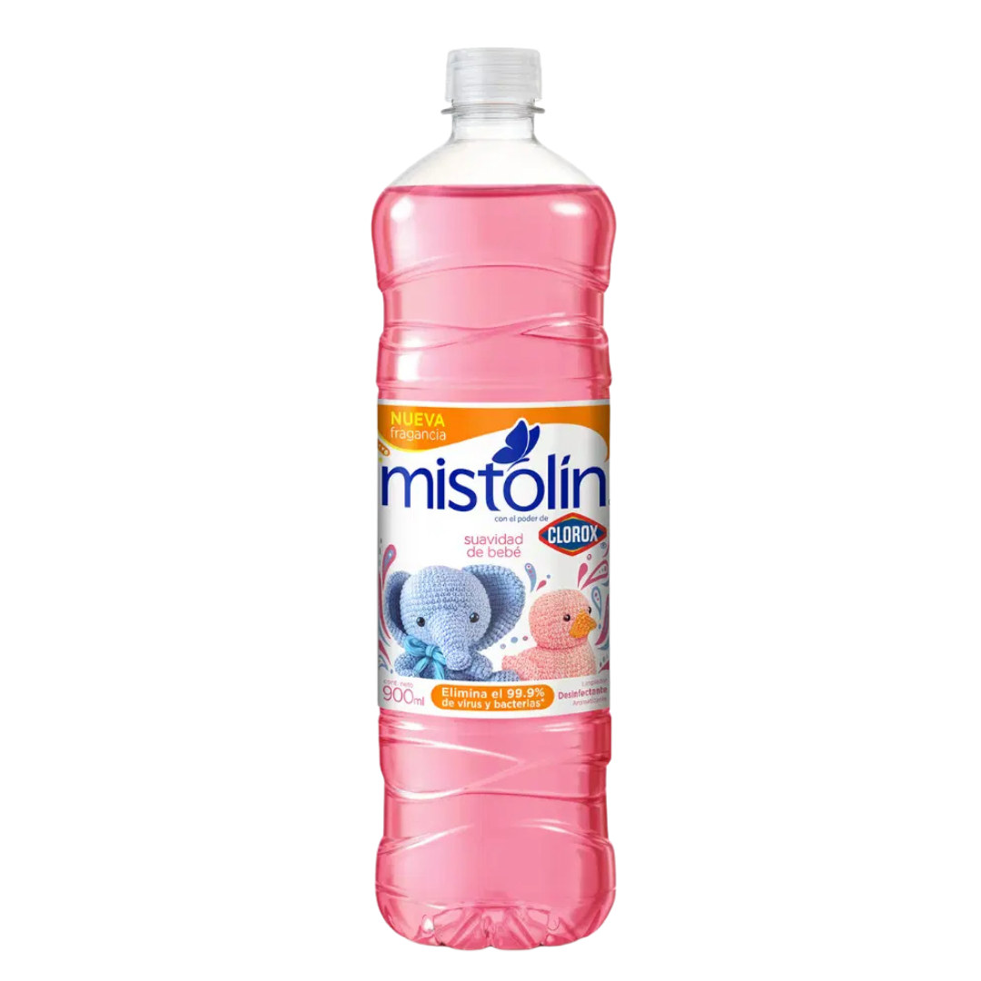 Limpiador multiuso Mistolin Suavidad de Bebé desinfectante 28oz