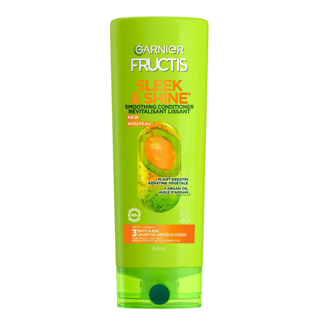 Acondicionador suavizante Garnier Fructis Sleek & Shine 12oz