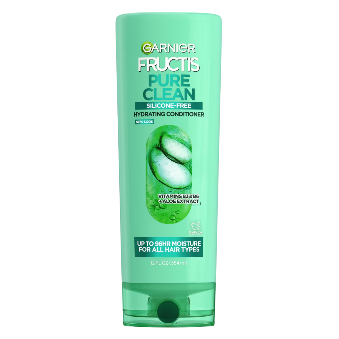 Acondicionador hidratante Garnier Fructis Pure Clean con extracto de Aloe Vera 12oz