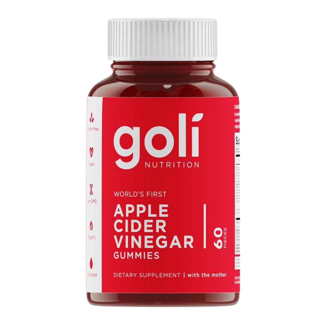 Gomitas de vinagre de sidra de manzana Goli Nutrition 60 unidades