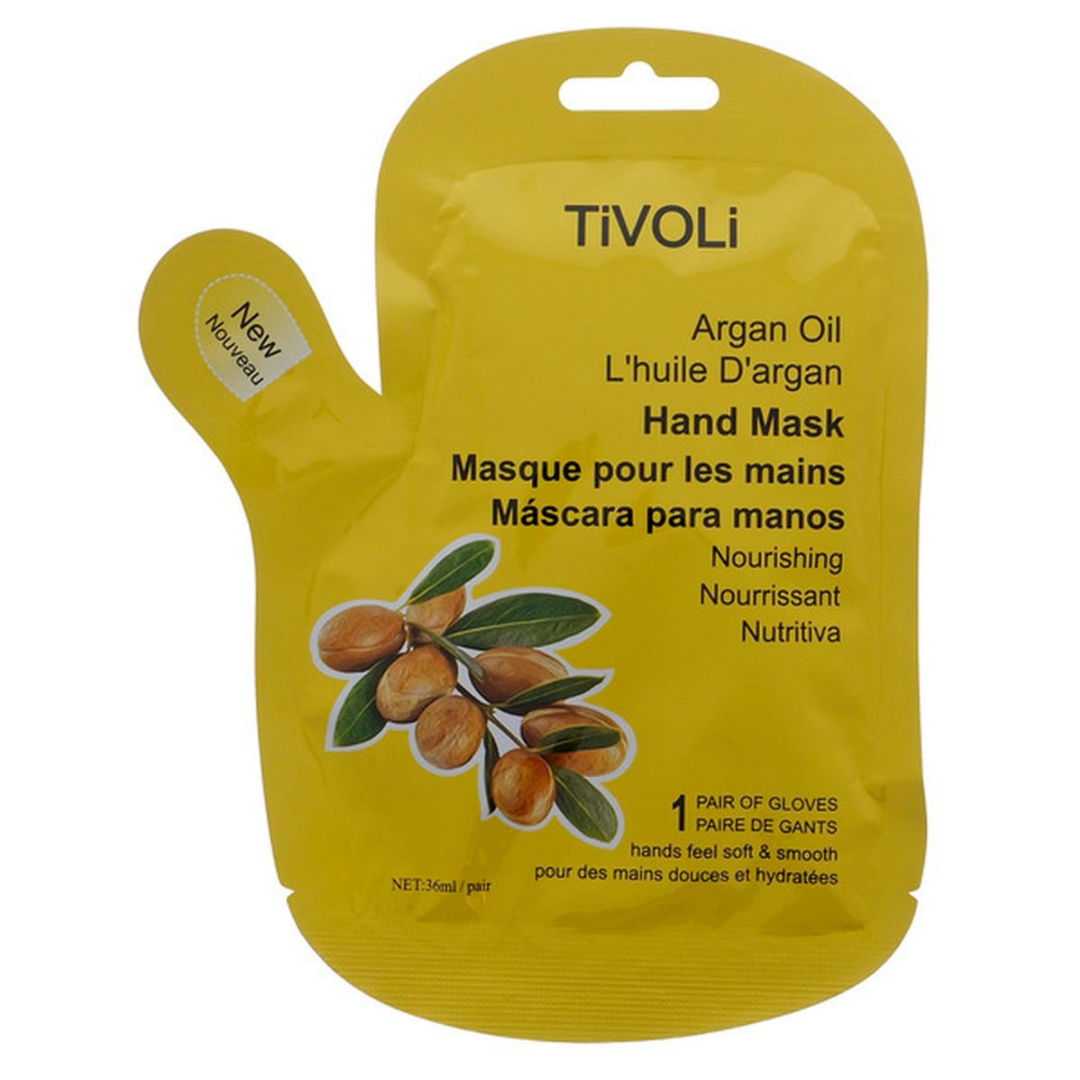 Mascarilla de manos TiVoli con aceite de argán nutritiva