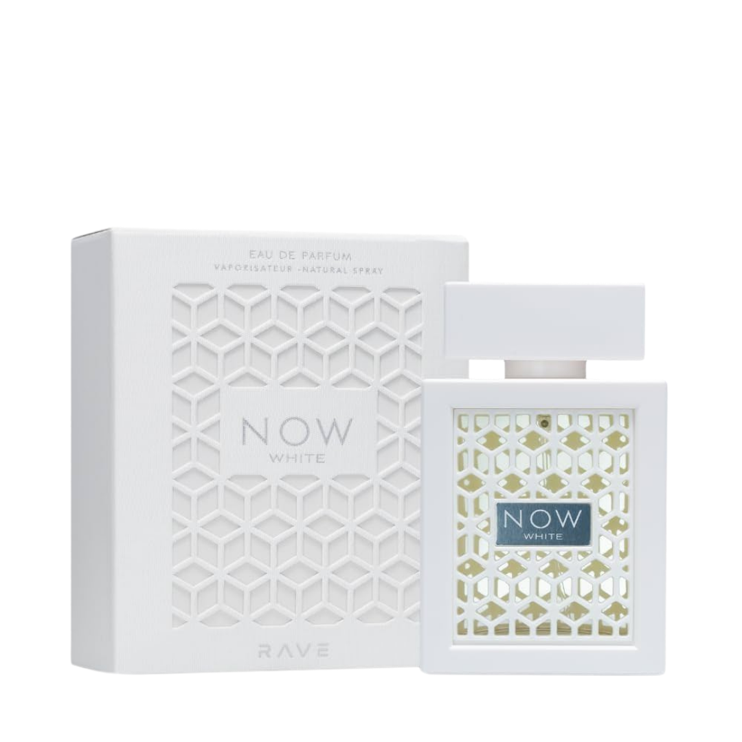 Lattafa Now White Rave Eau de Parfum hombre 3.4oz