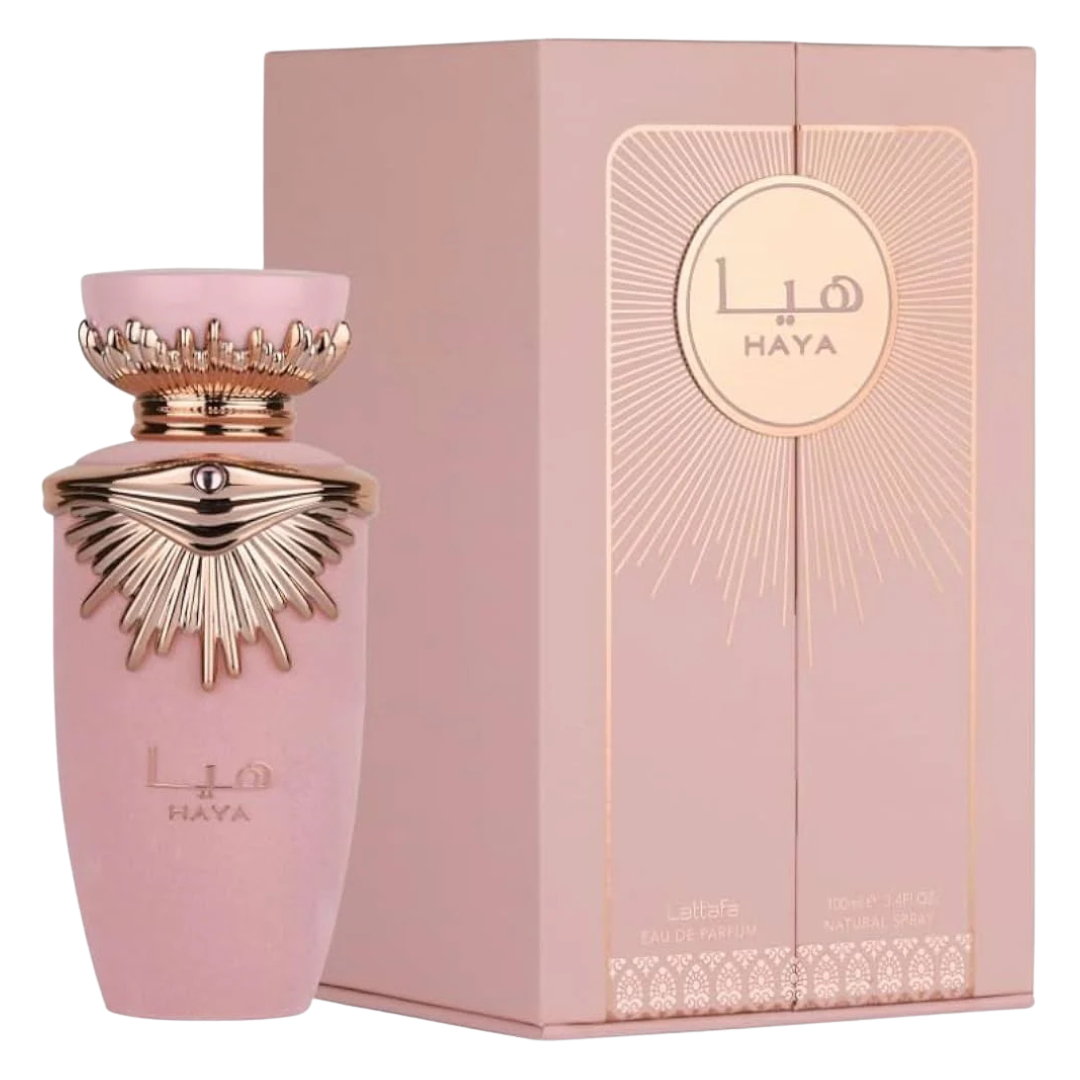 Lattafa Haya Eau de Parfum Spray Women fragancia floral 3.4oz