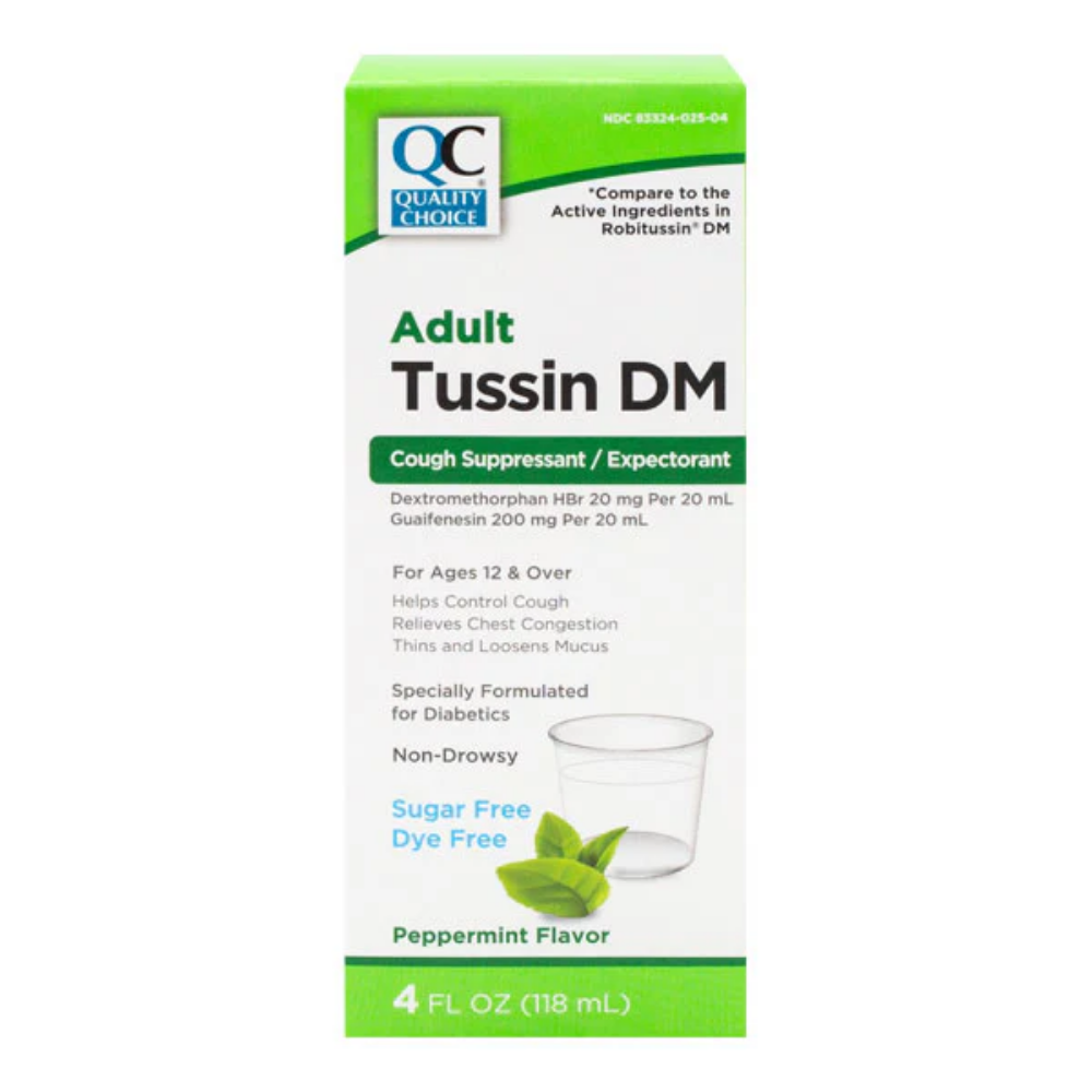Quality Choice Tussin DM Adult Sugar-Free (4 oz)