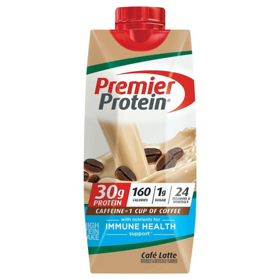 Premier Protein Shake café latte proteína energía 11oz
