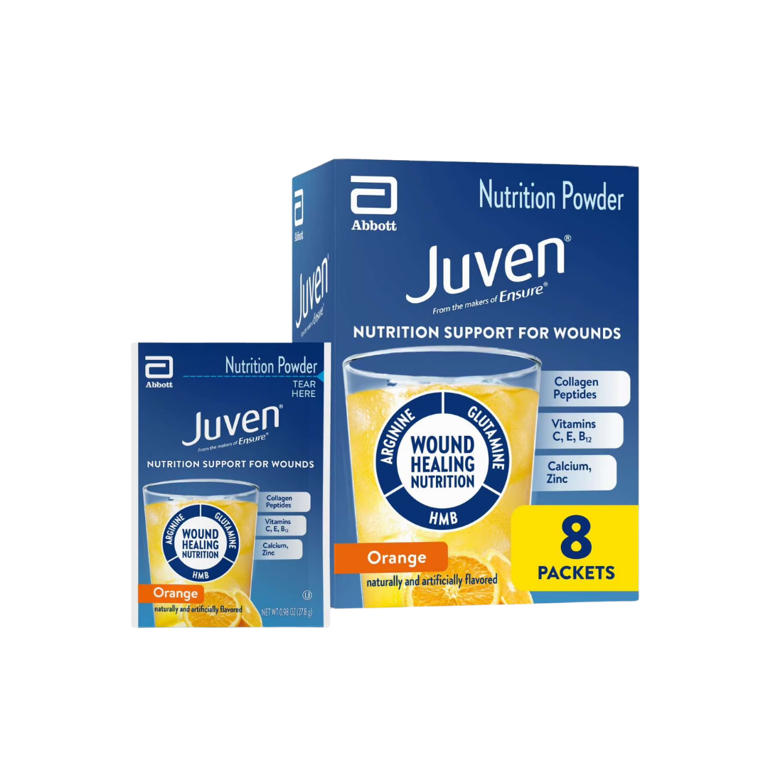 Abbott Juven Wound Healing Nutrition Support Orange (8 Pack)