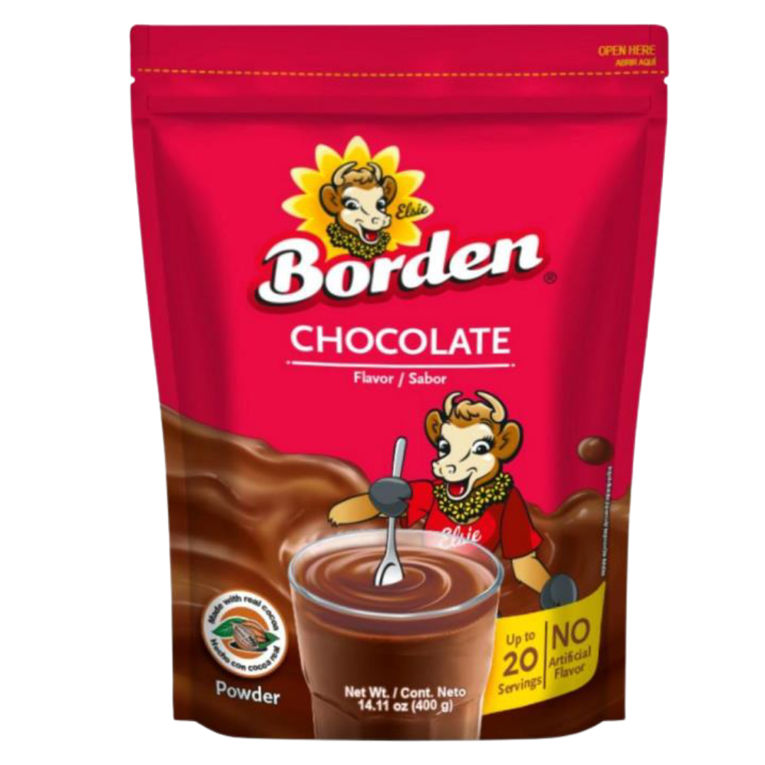 Borden Chocolate Powder mezcla de chocolate en polvo 14.11oz