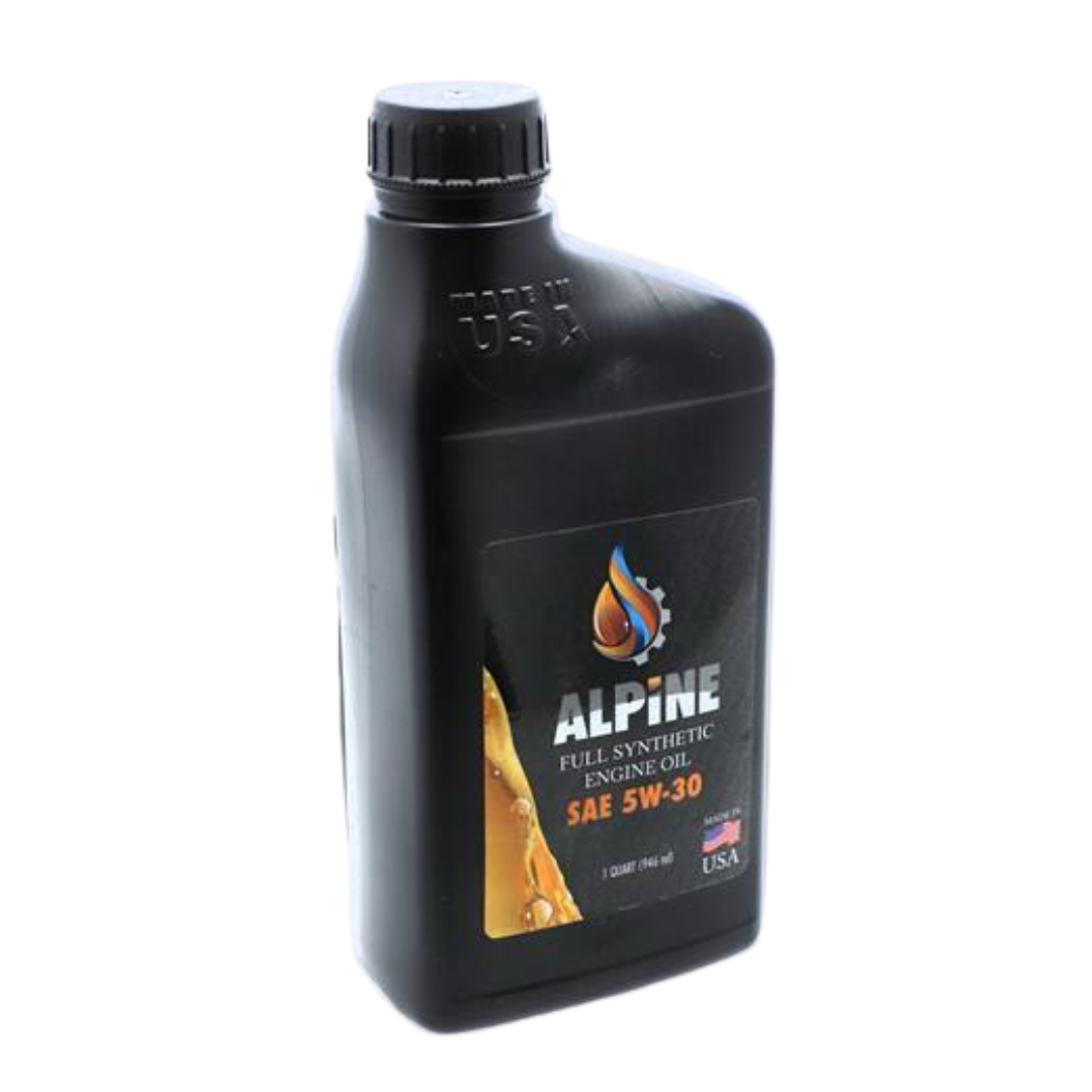 Alpine Synthetic Blend Engine Oil SAE 5W-30 aceite sintético motor 1qt